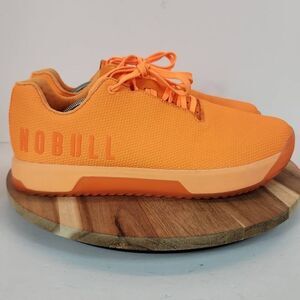 NOBULL Outwork Edge Training Shoes Mens Size 12.5 Orange Athletic Sneakers